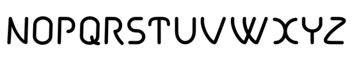 FonzzyBoy Regular Font UPPERCASE