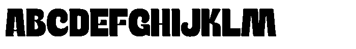 Food Brand Regular Font UPPERCASE