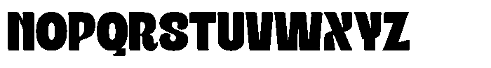 Food Brand Regular Font UPPERCASE