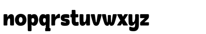 Food Buka Font LOWERCASE