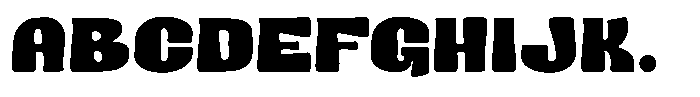 Food Menu Regular Font UPPERCASE