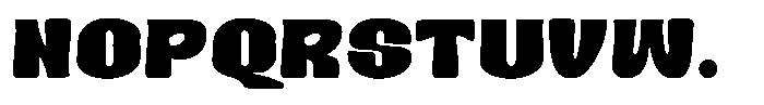 Food Menu Regular Font UPPERCASE