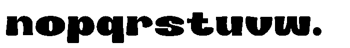 Food Menu Regular Font LOWERCASE