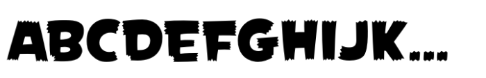 Foom Regular Font UPPERCASE