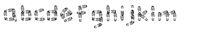 Foot Print-Regular FONT