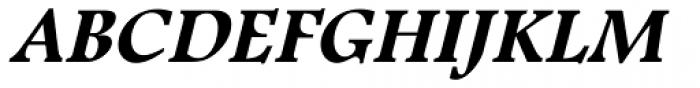 Footlight MT Bold Italic Font UPPERCASE