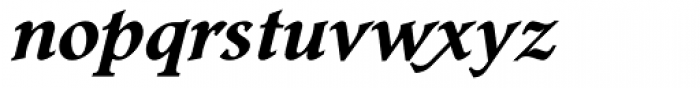 Footlight MT Bold Italic Font LOWERCASE