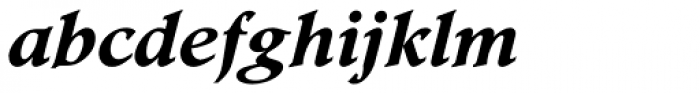 Footlight Std Bold Italic Font LOWERCASE