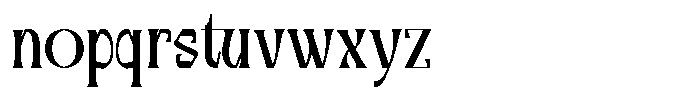 Foramte Bold Font LOWERCASE