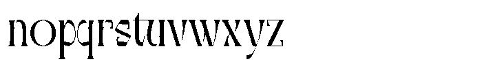 Foramte Regular Font LOWERCASE