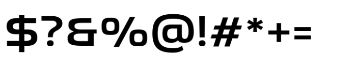 Fordek Semi Bold Font OTHER CHARS