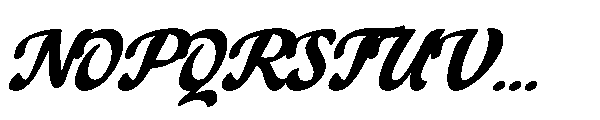 Fordive Font UPPERCASE