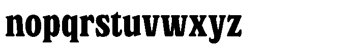 Fordough Haus Bold Font LOWERCASE