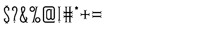 Fore Fish Regular Font OTHER CHARS