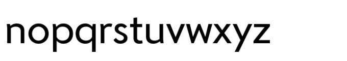 Forecast VF Regular Font LOWERCASE