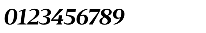 Foreday Serif Extra Bold Italic Font OTHER CHARS