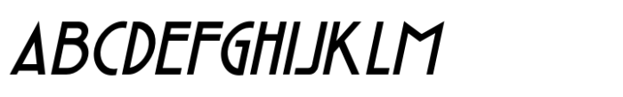 Foreign Film JNL Oblique Font UPPERCASE