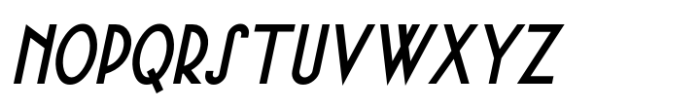 Foreign Film JNL Oblique Font LOWERCASE