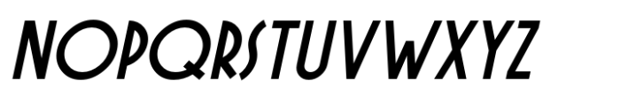 Foreign Tourist JNL Oblique Font LOWERCASE