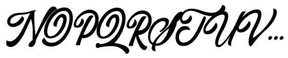 Foreigner Regular Font UPPERCASE