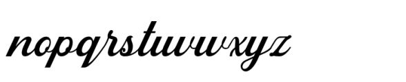 Foreigner Regular Font LOWERCASE