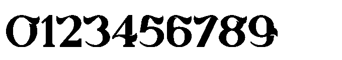 Forelock Art Bold Font OTHER CHARS