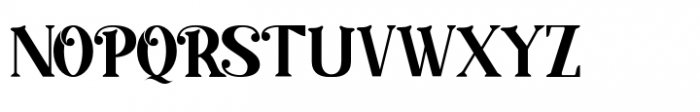 Foremost Regular Font UPPERCASE