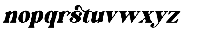 Forest Realm Italic Font LOWERCASE