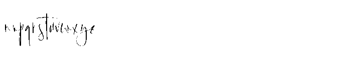 Foresta Heights Regular Font LOWERCASE
