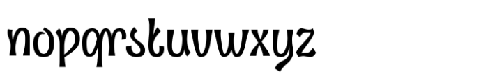 Forestory Condensed Font LOWERCASE