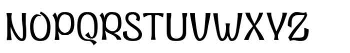 Forestory Regular Font UPPERCASE