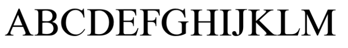 Forfera MF Medium Font UPPERCASE