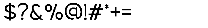 Forgate Font OTHER CHARS
