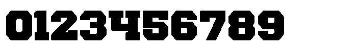 Forge Block Black Font OTHER CHARS