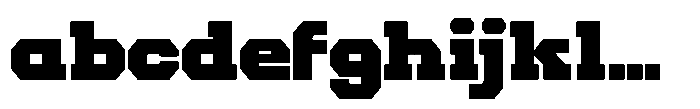 Forge Block Black FONT