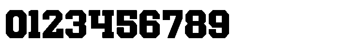 Forge Block Bold Font OTHER CHARS
