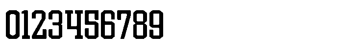 Forge Block Extralight Font OTHER CHARS