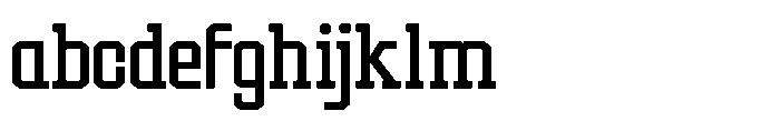 Forge Block Extralight FONT
