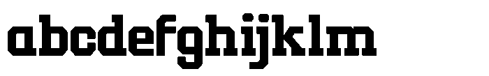 Forge Block Medium FONT