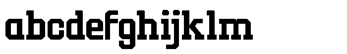 Forge Block Regular FONT