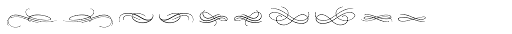 Forgotten Melody Extras Font OTHER CHARS