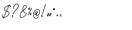 Forgotten Shores Regular Font OTHER CHARS