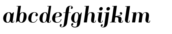 Foria Bold Italic Font LOWERCASE