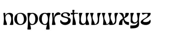 Foridust Font LOWERCASE