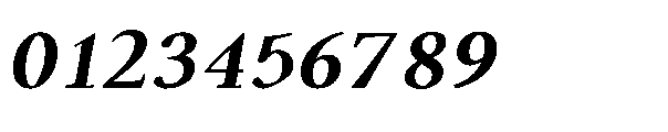 Forint Black Italic Font OTHER CHARS