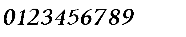 Forint Bold Italic Font OTHER CHARS