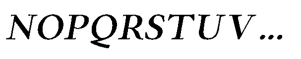 Forint Bold Italic Font UPPERCASE