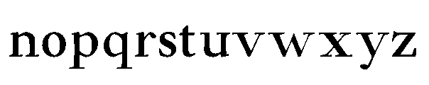 Forint Bold Font LOWERCASE