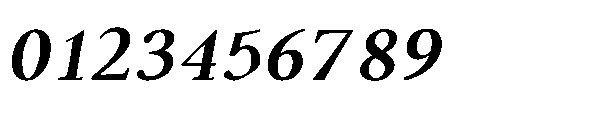 Forint Extra Bold Italic Font OTHER CHARS