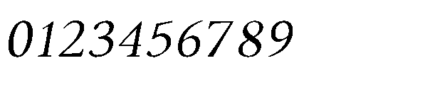 Forint Italic Font OTHER CHARS